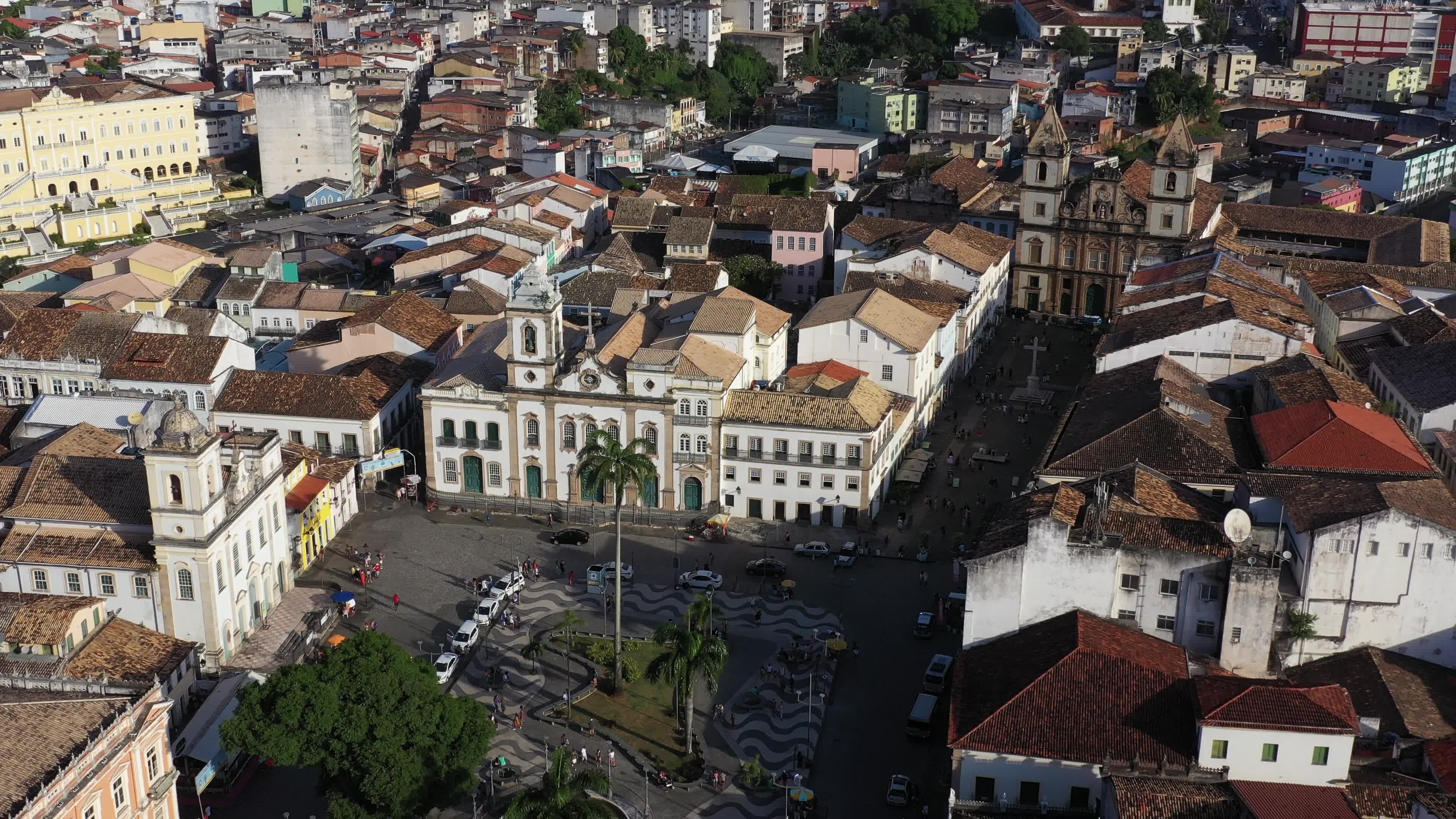 Centro Histórico de Salvador visto do alto