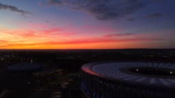 ESTÁDIO MANÉ GARRINCHA - POR DO SOL