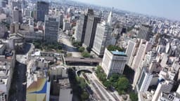 Centro de São Paulo e Vale do Anhangabaú centro expandido