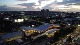 ESTE VIDEO MOSTRA A NOVA RODOVIARIA DE PORTO VELHO RONDÔNIA A CIDADE E A BELEZA DO POR DO SOL
