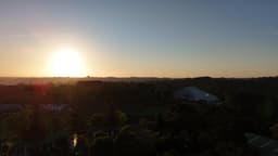 Por do sol, Serra Gaucha