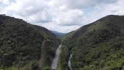 Mostrando a Rodovia Santos Dumont, BR-116, Pessegueiros, Teresópolis/RJ