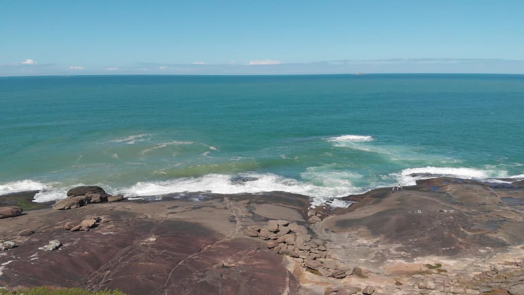Panorama da Praia de Setiba em Guarapari