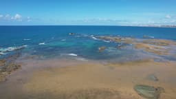 Piscinas naturais da praia de Itapoã em Salvador - Bahia