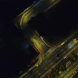 Imagens da marginal Tietê noturna 