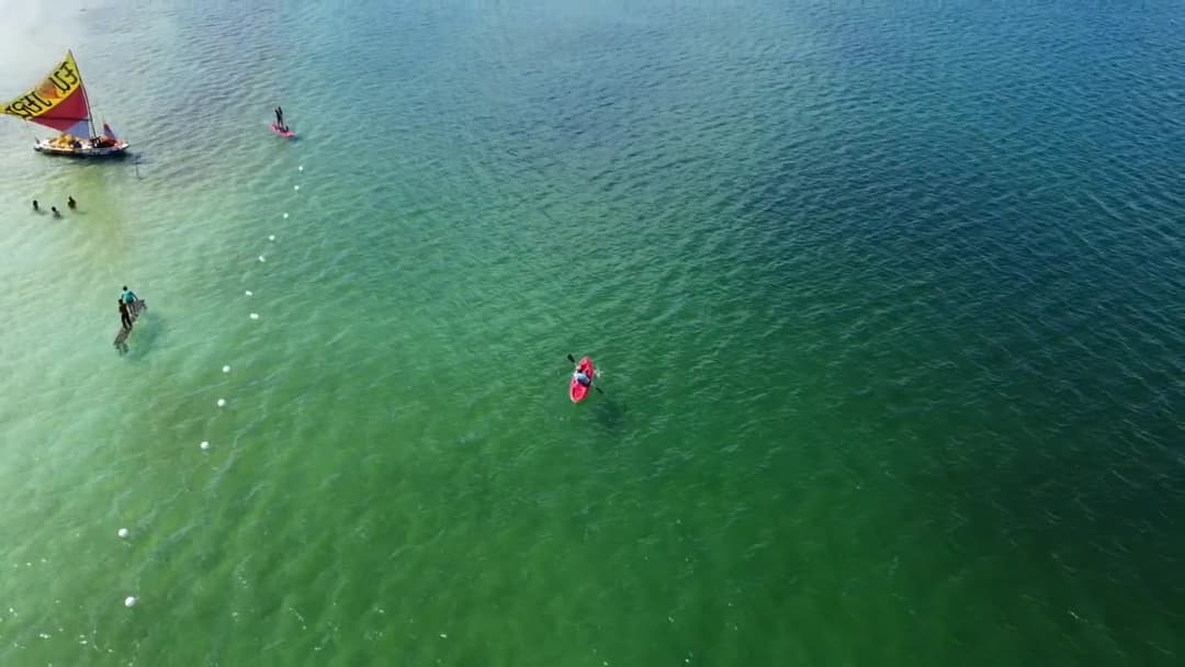 Lagoa do paraíso em jijoca de jericoacoara