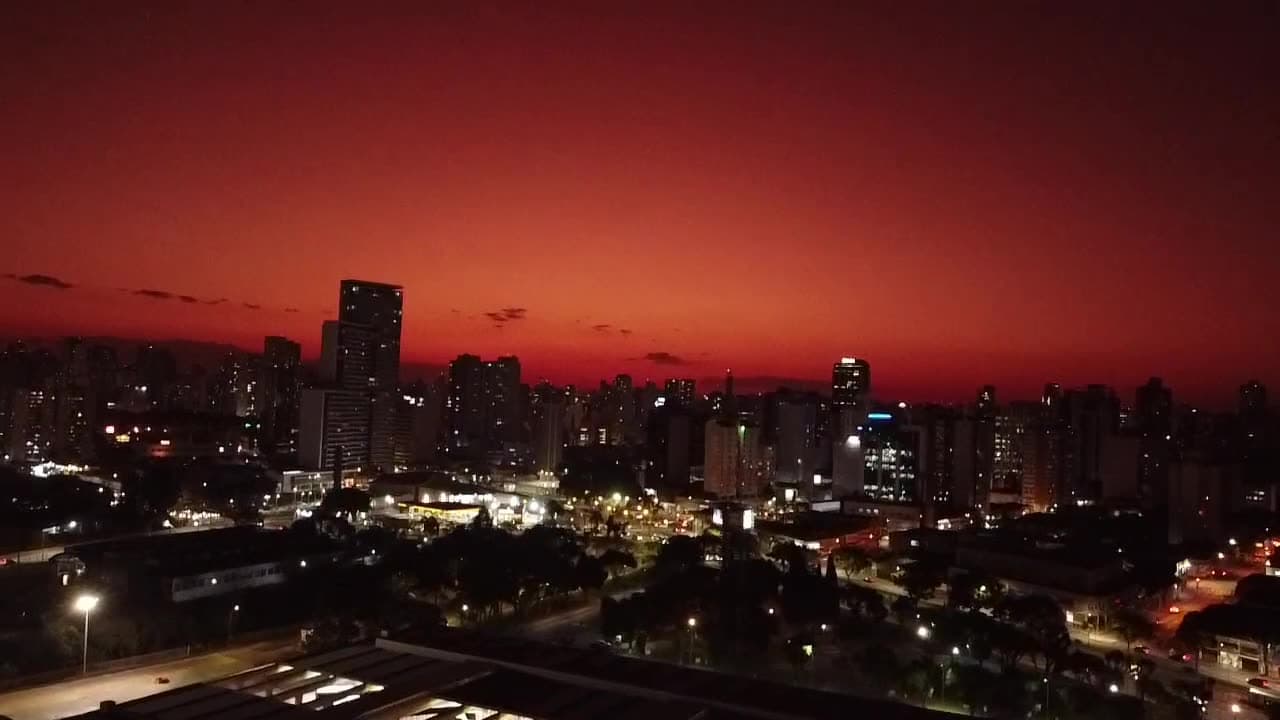Um por do sol  impar, inigualável