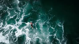 Surfista Remando