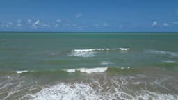 Vista panorâmica do mar