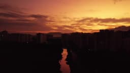 Amanhecer na Barra da Tijuca
