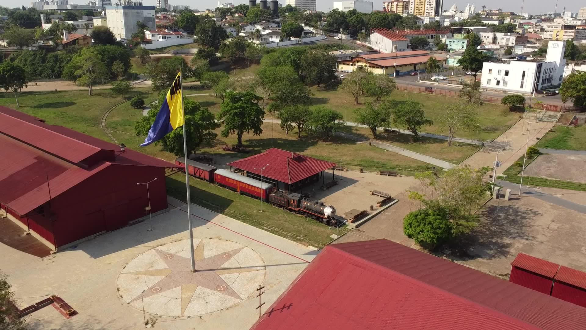estrada de ferro em porto velho e cidade