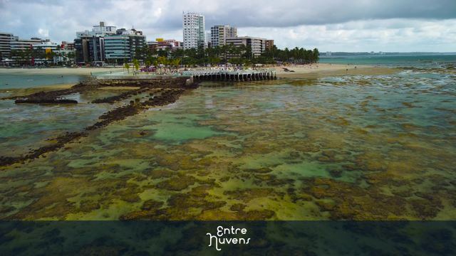 Águas cristalinas em Farol da Ponta Verde