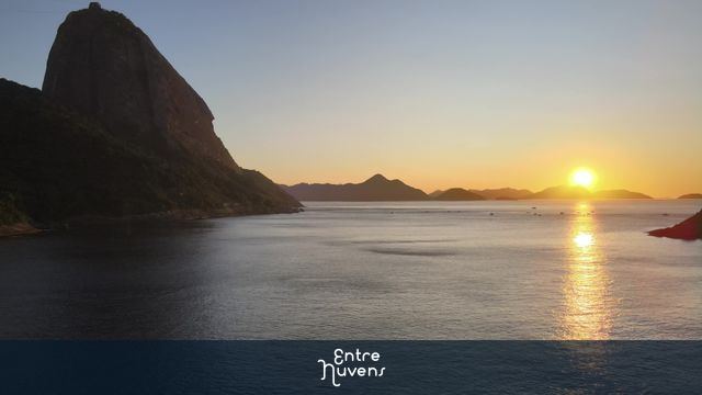 Amanhecer na Praia Vermelha, Urca, Rio de Janeiro