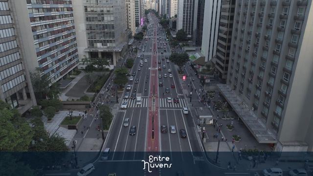 Avenida Paulista entardecer