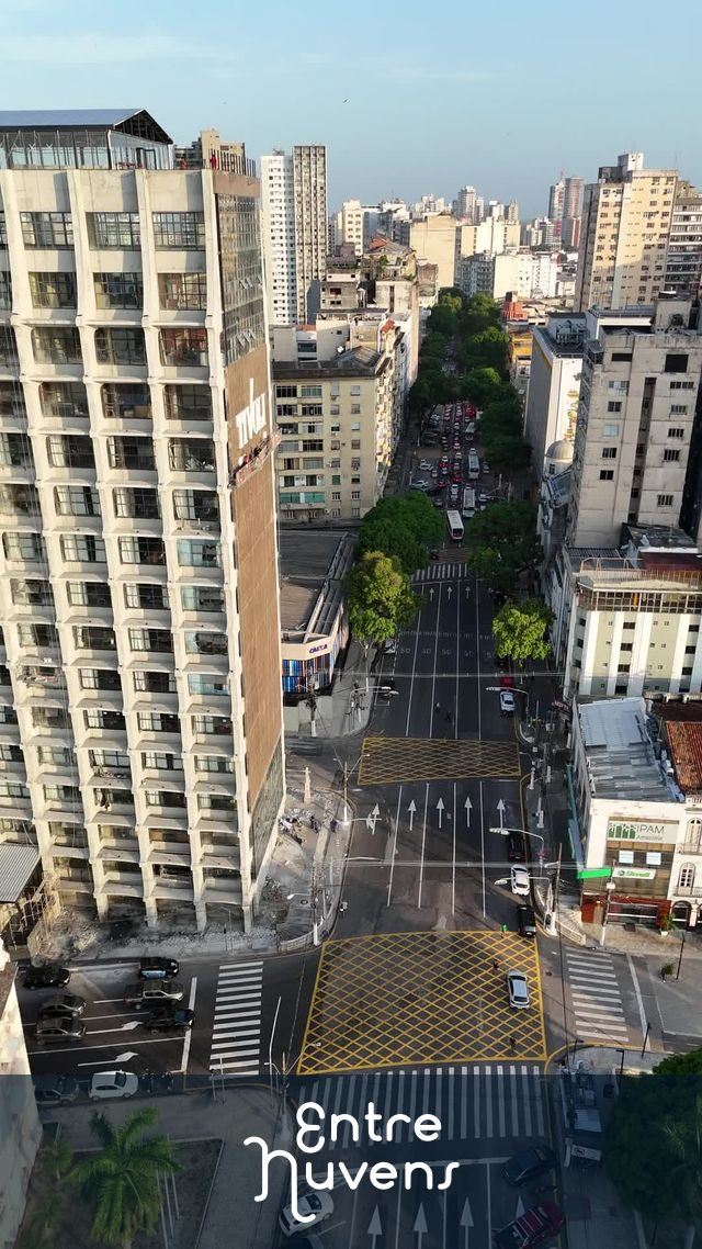 Avenida Presidente Vargas — vídeo aéreo de Belém