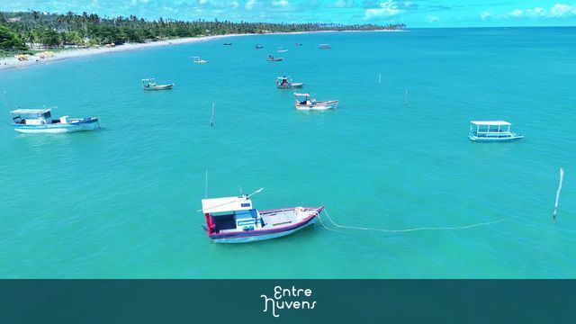 Barco em Paripueira - Alagoas 