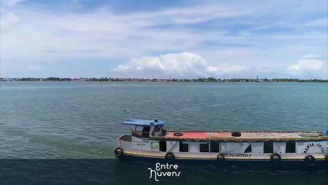 Barco Tototó, Rio  — vídeo aéreo de Aracaju
