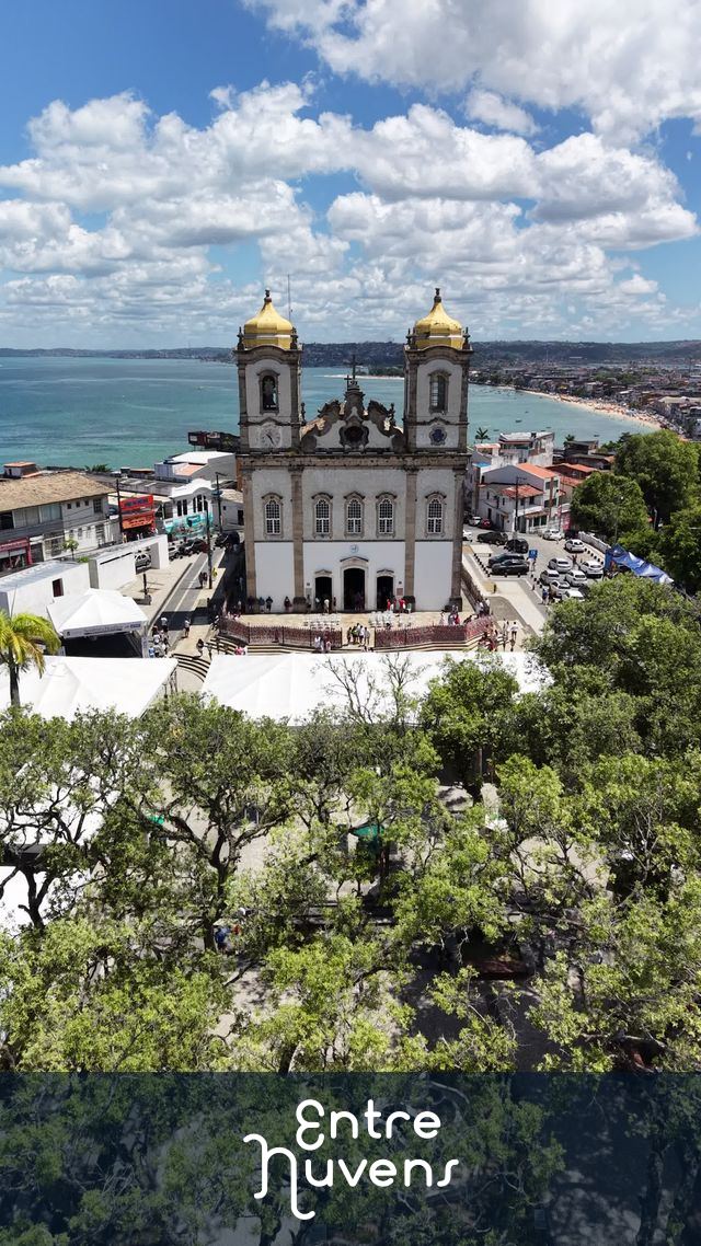 Basílica do Senhor do Bonfim — vídeo aéreo de Salvador