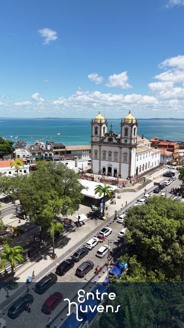 Basílica do Senhor do Bonfim — vídeo aéreo de Salvador