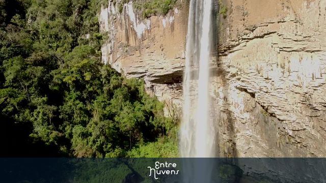 Cachoeira chuvisqueiro em Rolante 