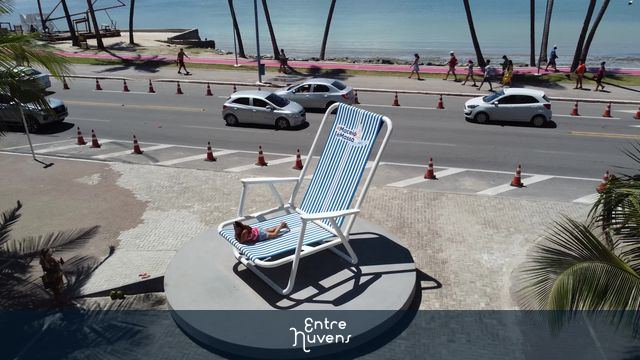 Cadeirona — vídeo aéreo de Maceió