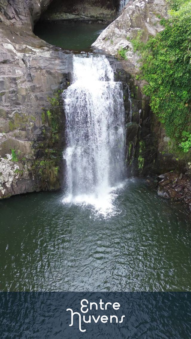 Cascata Três Quedas  — vídeo aéreo de Rolante
