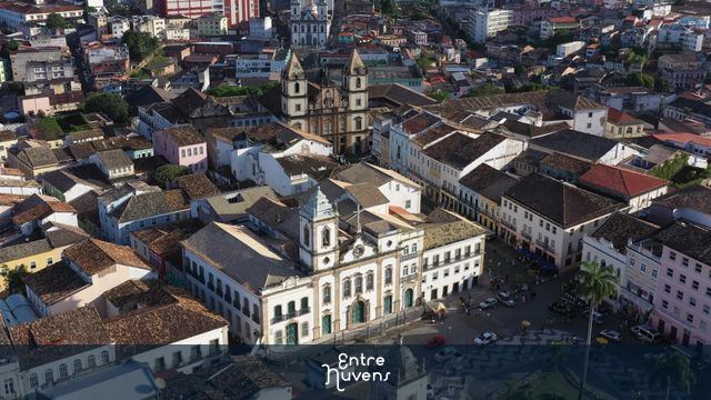 Centro Histórico de Salvador com igrejas coloniais