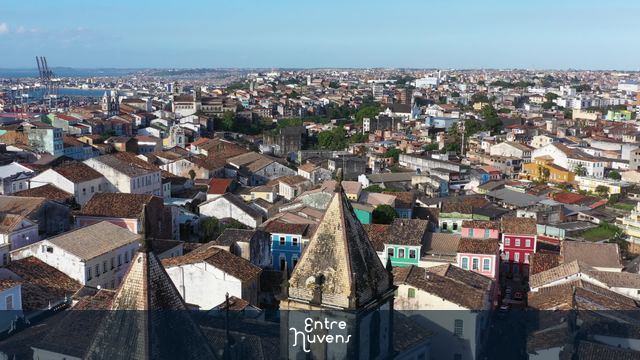 Centro Histórico de Salvador visto do alto