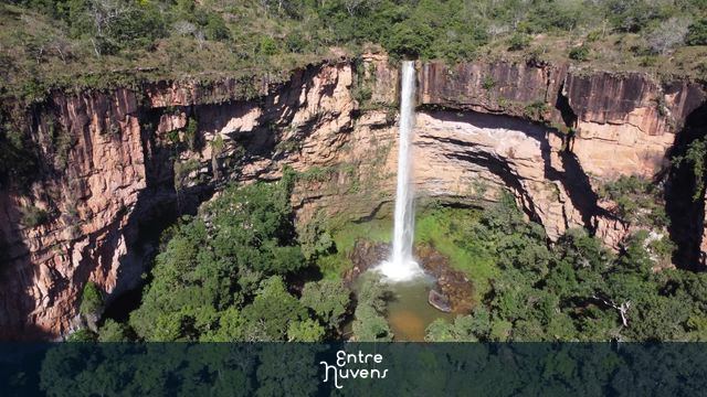 Chapada dos Guimarães/MT - Cachoeira Véu da noiva
