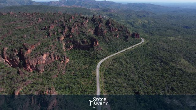 Chapada dos Guimarães/MT - estrada