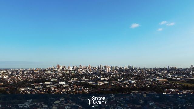Cidade de Londrina - Vista da zona norte para o centro - 17:00