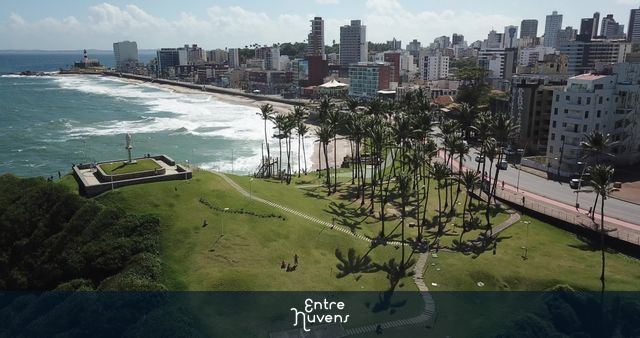 CRISTO DA BARRA — vídeo aéreo de Salvador