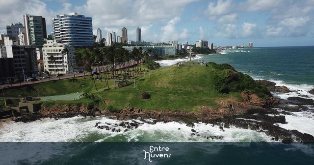 CRISTO DA BARRA — vídeo aéreo de Salvador