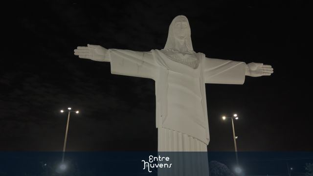 Cristo do Barreiro a noite