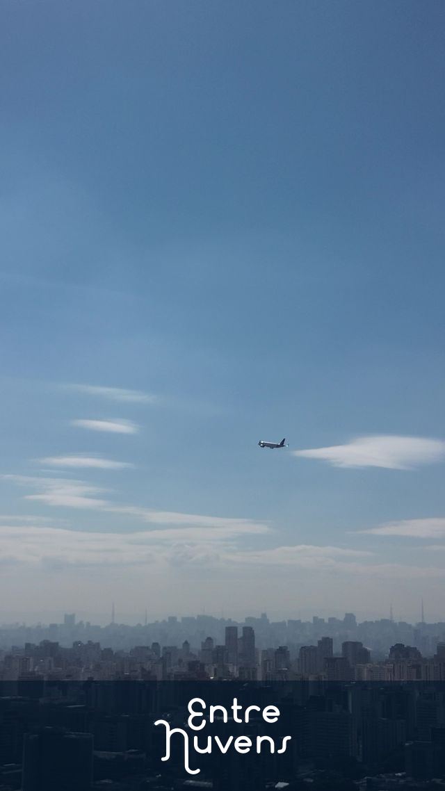 Decolagem Airbus A380 9.16 para celular — vídeo aéreo de São Paulo