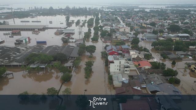 Enchente em Esteio