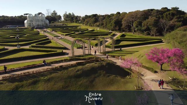 Entrando no Jardim Botânico de Curitiba PR