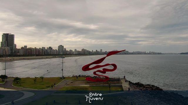 Escultura do Emissário Submarino de Santos - SP