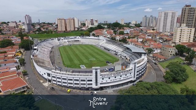 ESTÁDIO MOISES LUCARELI - PONTE PRETA — vídeo aéreo de Campinas