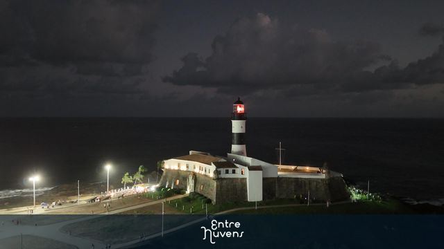 Farol da barra- Bahia — vídeo aéreo de Salvador