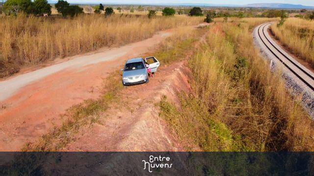 FERROVIA NORTE SUL — vídeo aéreo de Porangatu