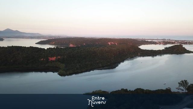 Final de tarde da Lagoa de Maricá em 360 graus