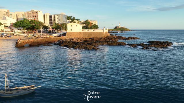 Final de tarde no Portinho da Barra
