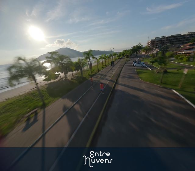 FPV - Praça da Baleia - Ubatuba/SP