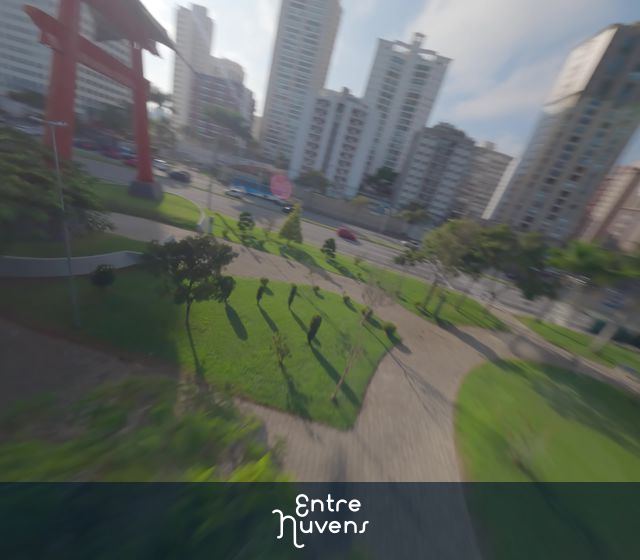 FPV - Prédios + Praça - São José dos Campos/SP