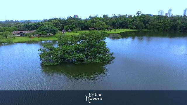 Ilha do lago Parque Centenário Mogi das Cruzes 100