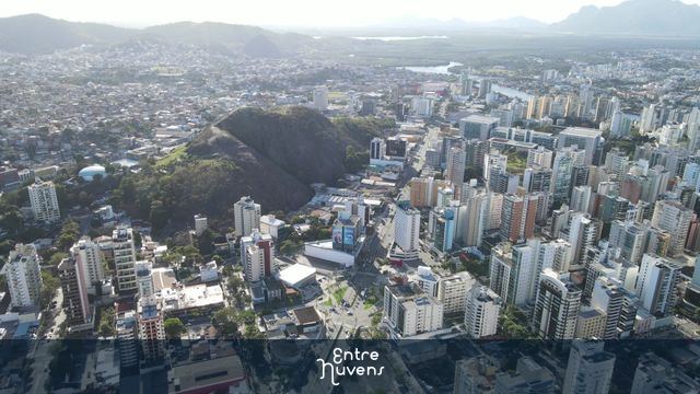 Imagem aérea da cidade de Vitória