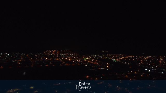 IMAGEM AÉREA NOTURNA  INHUMAS