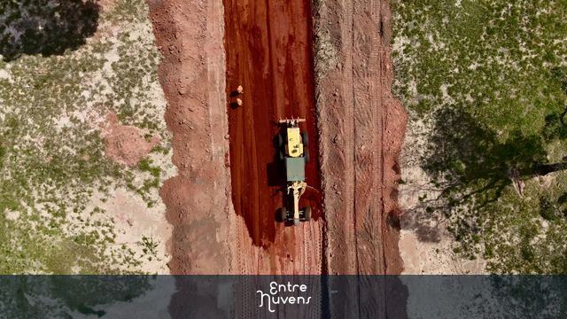 Imagem aérea urbana – Plano aberto