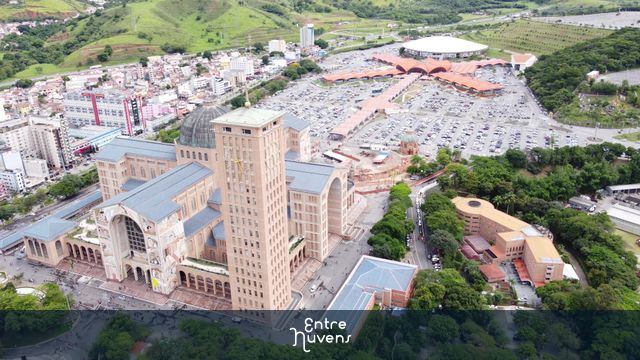 Imagens de Aparecida do Norte após a pandemia